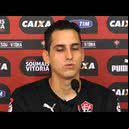 Entrevista com goleiro do Vitória, Júnior Fernández